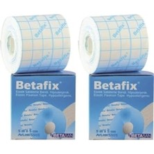 Tech Butiq Elastik Sabitleme Bandı, 5 x 5 Cm, 2'li Set, Hipoallerjenik