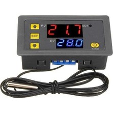 W3230 Termostat 12V Sıcaklık Kontrol Cihazı - Röle Çıkış
