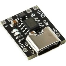 TP4056 3.7V Type-C Mini Şarj Devresi - Korumalı
