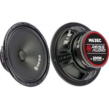 Reiss Reıss Audıo RS-M63EC Oto Midrange 16CM 200 Watt 2 Adet