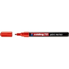 Edding 791 Boya Dekor Merkörü Kırmızı