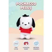 Farbu Oyuncak Gioc-Hi Prezio-Si Hello Kitty Peluş Serisi 7.5cm Sevimli Pochacco Eğlenceli Peluş Oyuncak
