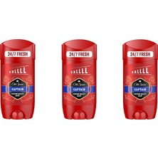 Old Spice Captain Deodorant Stick 85 ml Xl Büyük Boy x 3 Adet
