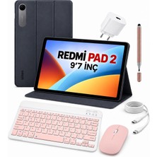 Xiaomi Redmı Pad 2 9.7" 4gb 128GB Tablet+Kılıf+Klavye+Mouse+Şarj Aleti (Hediye Kalem)