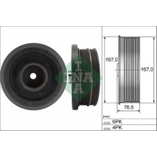 Ina Dpmix-Hb Krank Kasnagi Bmw M47 N E81 E87 E46 E90 E91 E60 E61 E83