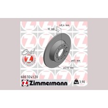 Zimmermann Dpmix-Hb Arka Fren Aynasi Jetta Iii-Golf Vi-Caddy 10 Scirocco 08 A1 01 A3 04 Altea 06 Octavia 04 272X9.7X9DL 986479677-986479C20-DF7911