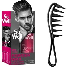 Morco Profesyonel Şekil Tarak & So Well Saç Şekillendirici Pudra Wax 20GR Kırmızı
