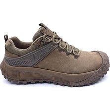 Humtto HM1717474A Hakiki Nubuk Deri Water Repellent Su Geçirmez Erkek Konfor Haki Renk Outdoor Ayakkabı