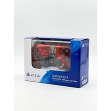 Sony Ps4 Dualshock 4 Wireless Controller - Red God Of War Edition (V2)