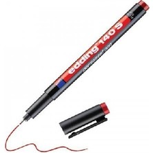Edding 140 S Kırmızı Asetat Kalemi ED14002