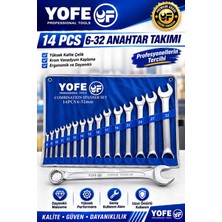 Yofefix Yofe 14 Pcs Kombine Anahtar Takımı