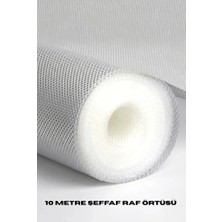 SS Home Concept 10 Metre Şeffaf Silikonlu Kaymaz Çekmece Içi Düzenleyici