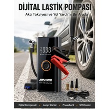 SS Home Concept Çok Fonksiyonlu Araç Yol Yardım Kiti Jump Starter ve Lastik Pompası Yeni Nesil