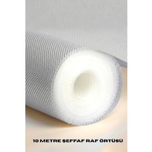 SS Home Concept 10 Metre Toz Korumalı Kaydırmaz Şeffaf Çekmece Organizeri