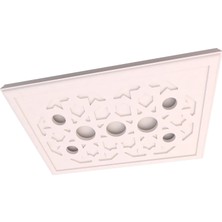 Motifpiyer Hazır Spotlu Tavan Paneli Matrix Serisi-Modern LED Uyumlu Tavan Göbeği/Rectangle-core