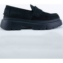 Dimattia Erkek Nubuk Deri Loafer DM00278 U007823 Siyah