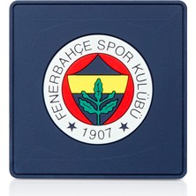Fenerbahçe Arma Silikon Bardak Altlığı (2'li Set) - Lisanslı Orijinal