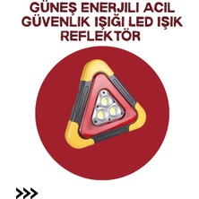 SS Home Concept Alüminyum Gövdeli LED Üçgen Reflektörlü Acil Işık