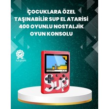 SS Home Concept Tv Çıkışlı Mini Retro El Konsolu 400 Oyunlu