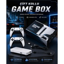 SS Home Concept 4K 3D Hd Görüntü Kaliteli Kablosuz Çift Kollu 20.000 Oyunlu Retro Oyun Konsolu Tv Box