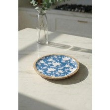 SS Home Concept Mango Agacı Pasta Tabağı & Sunum Tabağı 20 cm Desenli
