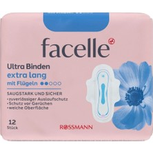 3 Adet Facelle Ped Ultra Ekstra Uzun Kanatlı 12'li