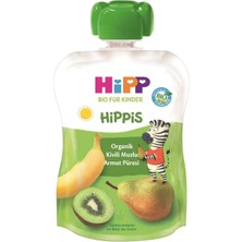 5 Adet Hipp Organik Meyve Keyfi Kivili Muzlu Armut Püresi 100 gr