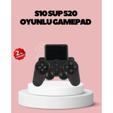 SS Home Concept HDMI Tv Bağlantılı S10 Gamepad 520 Oyunlu 2025 Seri Oyun Konsolu