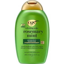 2 Adet Ogx Şampuan Rosemary Mint 385 ml