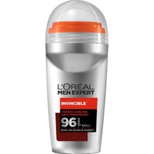 L'Oréal Paris 2 Adet L Oréal Paris Men Expert Roll On Invincible Anti-Perspirant 50 ml