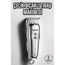 SS Home Concept Tıraş Makinesi Profesyonel Tasarım Paslanmaz Çelik Bıçaklı