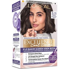 L'Oréal Paris L Oréal Paris Excellence Cool Creme Saç Boyası Küllü Açık Kahve 5.11 1 Adet