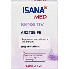 2 Adet Isana Med Katı Sabun Hassas Ciltler 100 G