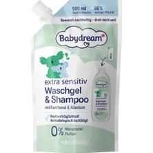 5 Adet Babydream Saç ve Vücut Şampuanı Ekstra Hassas 500 ml