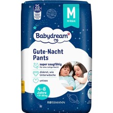 5 Adet Babydream Alıştırma Külot Bezi M 10'lu