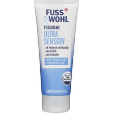 3 Adet Fusswohl Ayak Kremi Ultra Sensitive 75 ml