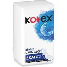 3 Adet Kotex Ekstra Uzun Ped Gece 9'lu