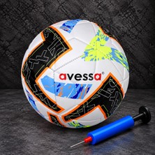 Muon Sports Kaliteli 5 Astar ve Pompa Hediyeli Şık Desenli Futbol Topu