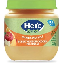 Hero Baby Karışık Meyve Püreli Kavanoz Mama 125 gr