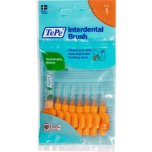 5 Adet Tepe Arayüz Fırçası 0.45 mm Turuncu 8'li