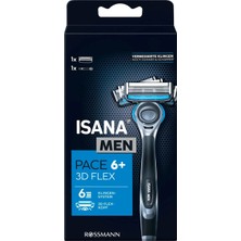 Isana Men Tıraş Bıçağı 6 Jiletli 1 Adet