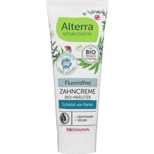 3 Adet Alterra Diş Macunu Florürsüz 75 ml