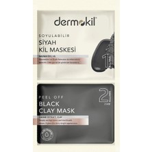 5 Adet Dermokil Kil Maskesi Siyah Soyulabilir 2x7,5 ml