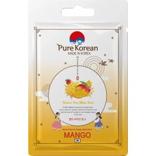 4 Adet Pure Korean Multivitamin Mango Maske 1 Adet