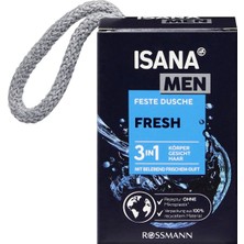 5 Adet Isana Men Katı Duş Jeli 3in1 100 gr