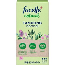 2 Adet Facelle Natural Tampon Normal 16'lı