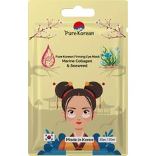 2 Adet Pure Korean Maske Firming Eye Collagen & Seaweed 30'lu