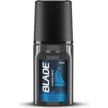 3 Adet Blade Marine Fresh Roll On 50 ml