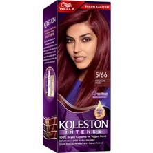 4 Adet Koleston Intense Saç Boyası 5/66 Patlıcan Moru 110 ml