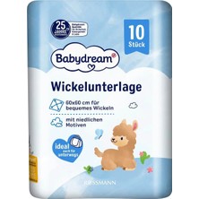 5 Adet Babydream Bebek Alt Değiştirme Örtüsü 10 Adet